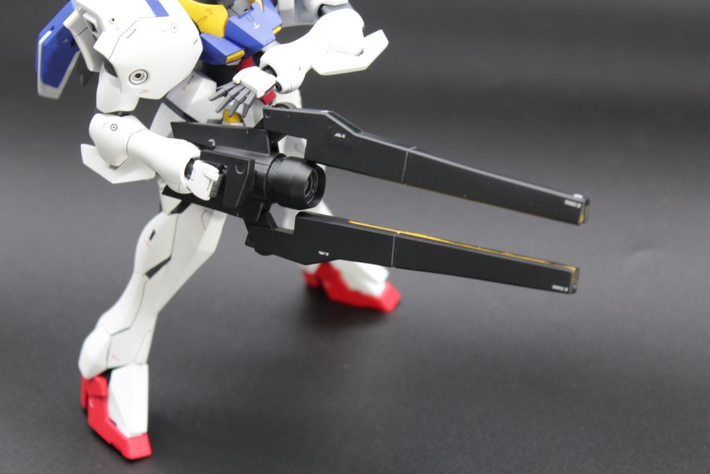 試作GNメガランチャー。ガデッサのものを改造しています。