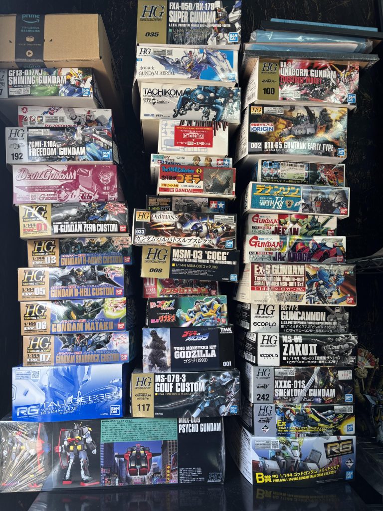 積みプラが増えてきてます。次何作ろうか自分の中で決めきりません。どなたかご意見を、、、