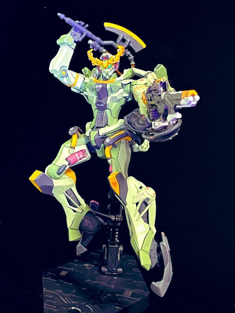 HGジークアクス　ジオンカラー
