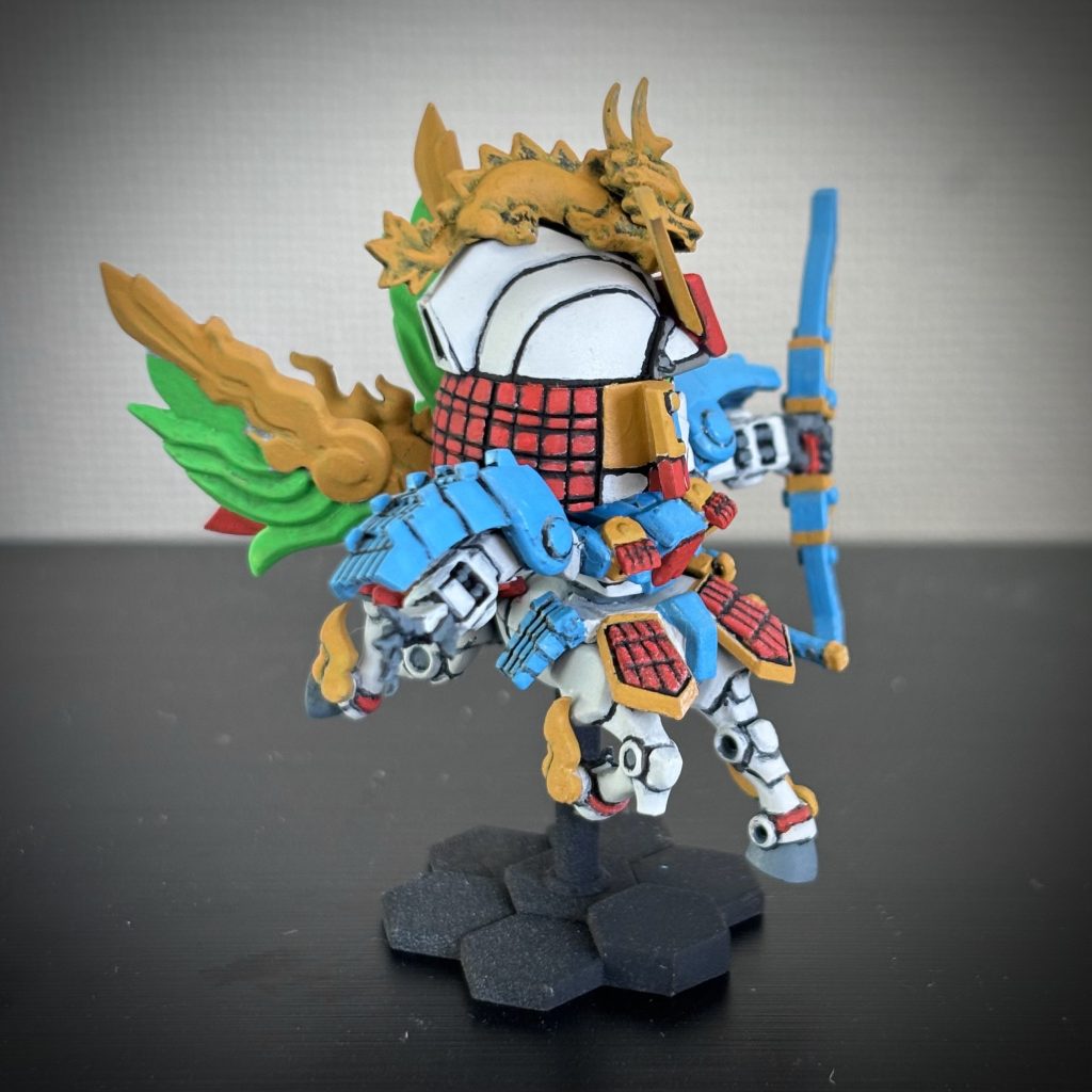 台座は下地のままです笑