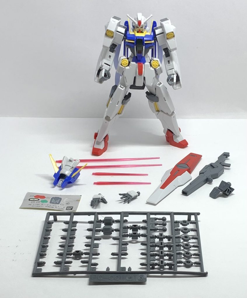 最後に付属品パーツ等。完全新規ということでかなり良く出来てますね色分けはしっかりしてますし稼働範囲も確保されているので文句なしです！おすすめ！後発でプルトーネブラックも製品化されましたし、ソレスタルビーイング第二世代ガンダムの残りのキットも出てきても良いんですがこれ以来、音沙汰ないですね……アブルホールとかサダルスードも比べてみたいのでキット化して欲しいところではありますというかHG00初期第三世代ガンダムもかなり古くなってきたのでエクシア等リニューアル待ちなんですが……周年待ちかなぁ？＊＊＊陰キャアイドルはGBN〈惑星〉を救いたい。こちらのつぶやきによる【試し読み】またはpixiv先行にて更新中です〜二次創作にご興味のおありの方はぜひ〜 