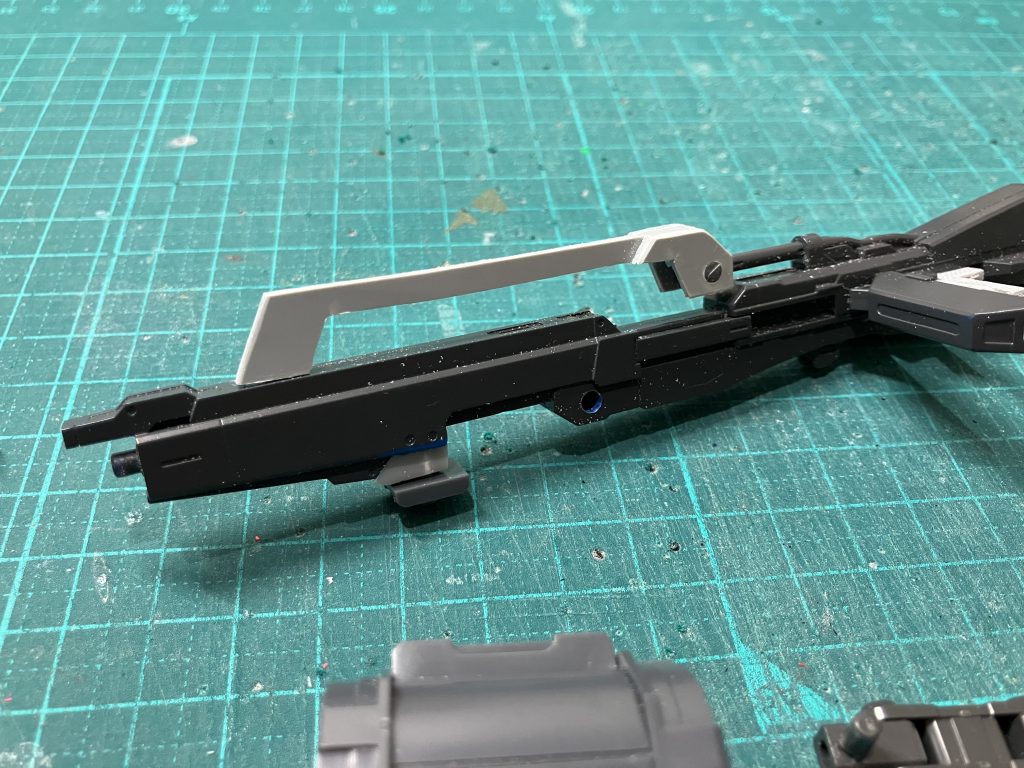 ランチャーは一部プラ板で作っていますが