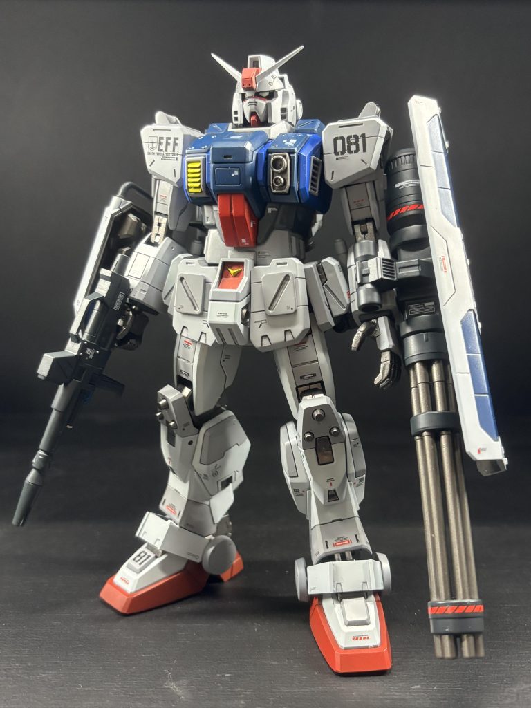 ガトリングシールド作りました。ガトリングは市販品でシールドは手頃なラージシールドがヤフオクで見つからなかったので作りました。
