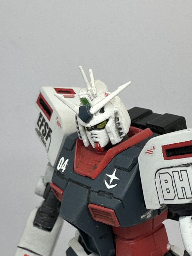 HG  サンダーボルト版　FAガンダム　中の人