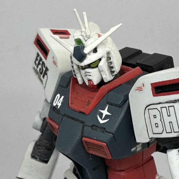 HG  サンダーボルト版　FAガンダム　中の人