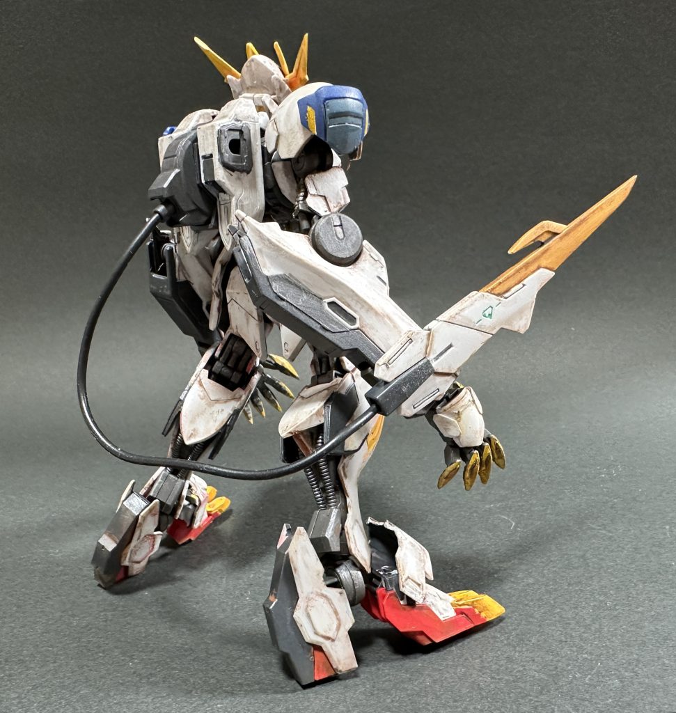 そこそこしっかり目にウェザリングをしました。