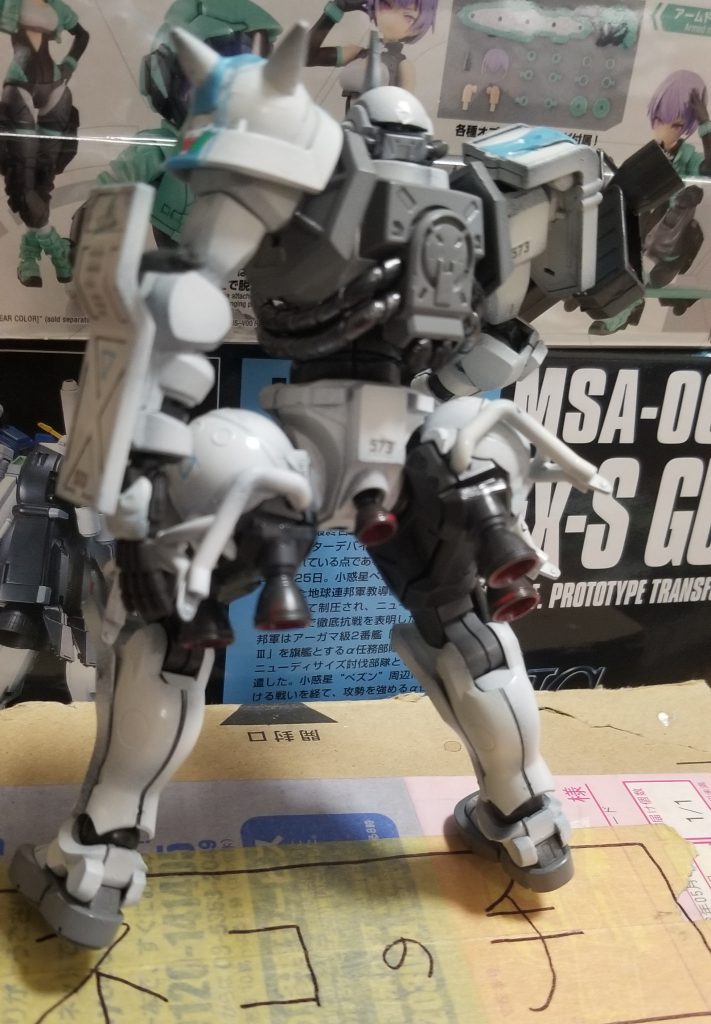 シン・マツナガ専用ザク(GQ)　(軍警ザク)–4枚目/制作者：nabewobilly