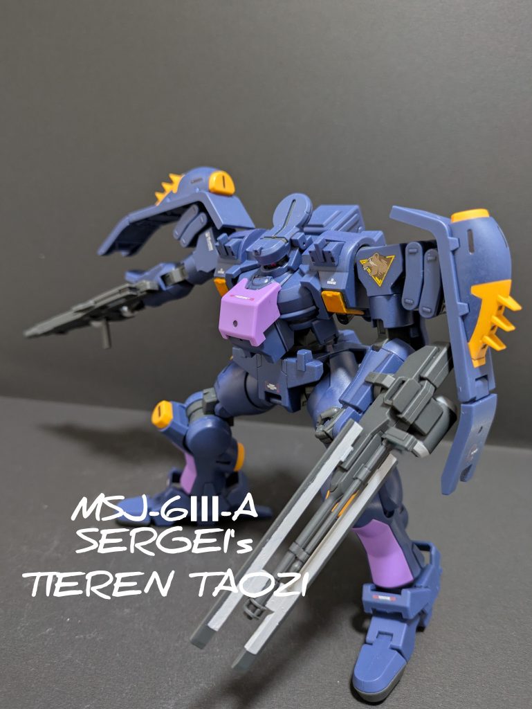 HGセルゲイ専用ティエレンタオツー