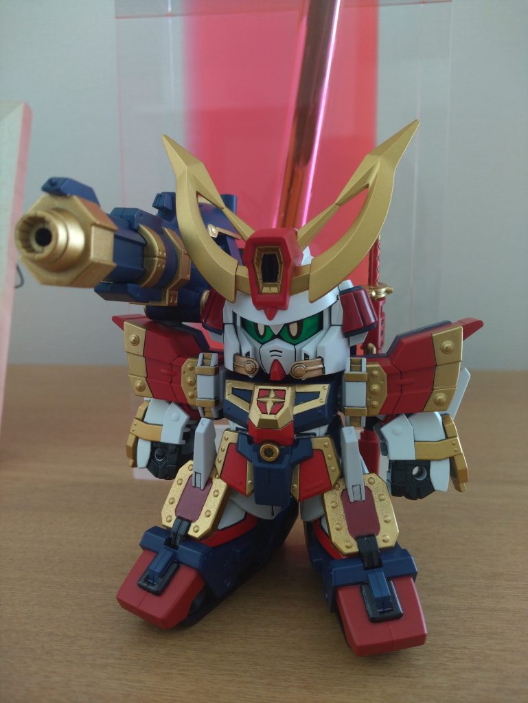BB戦士 剛熱機械師 駄舞留精太　フル塗装