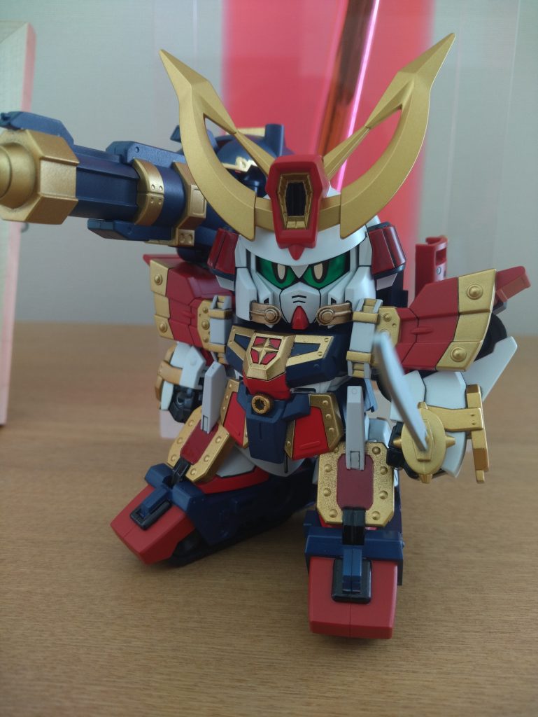 鎧の塗装がマスキング地獄で心が折れました出来栄えは満足してます。塗装ブース購入したので冬でも塗装できる環境になりました！次は武者ノーマルかな…