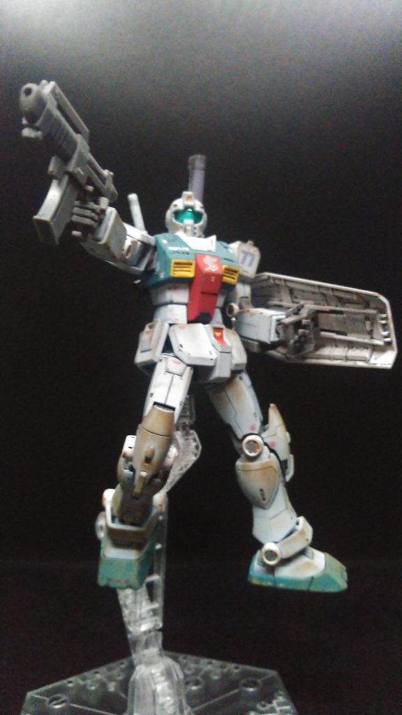 HG ジム（スレッガー搭乗機）–4枚目/制作者：むーたった