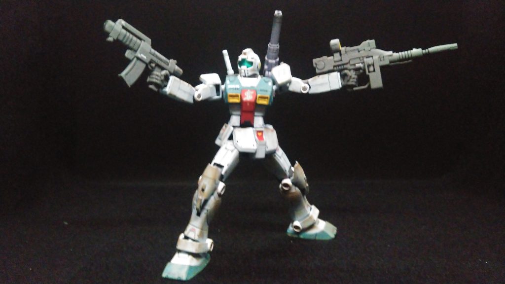 HG ジム（スレッガー搭乗機）–5枚目/制作者：むーたった