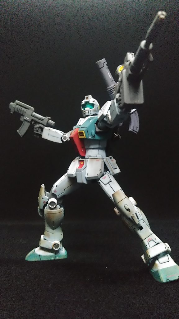 HG ジム（スレッガー搭乗機）–2枚目/制作者：むーたった
