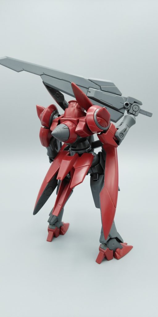 全体のカラーはサーシェスのパイロットスーツをイメージしています。