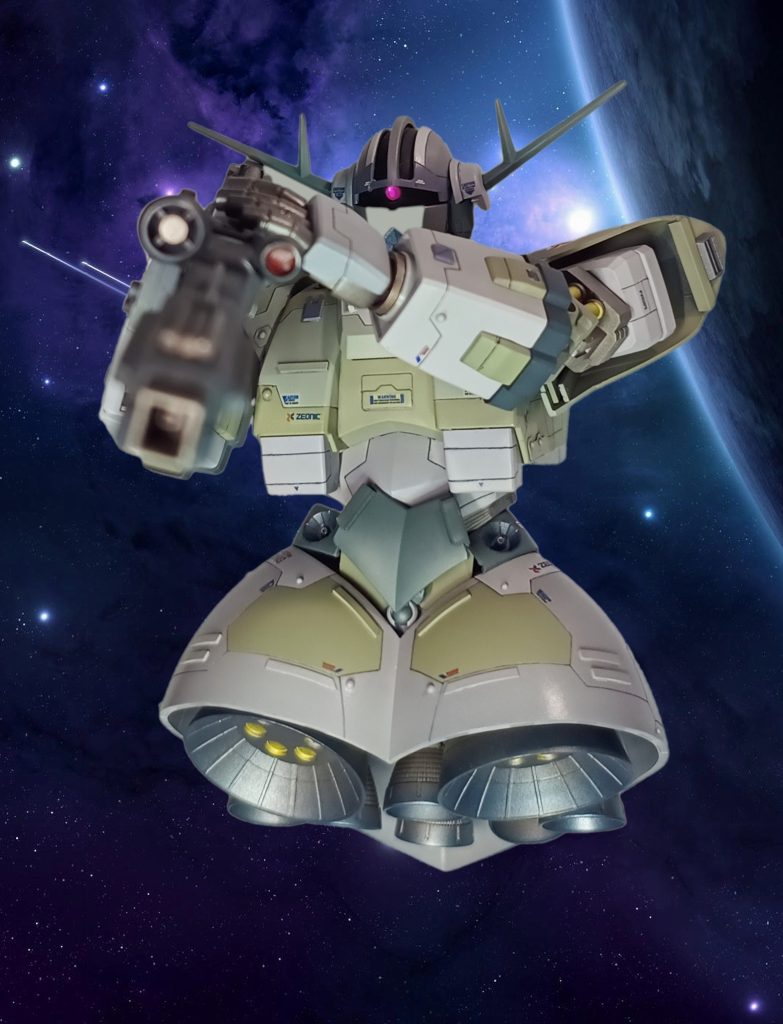 名シーン再現(GQ?)キ:”シャアか”