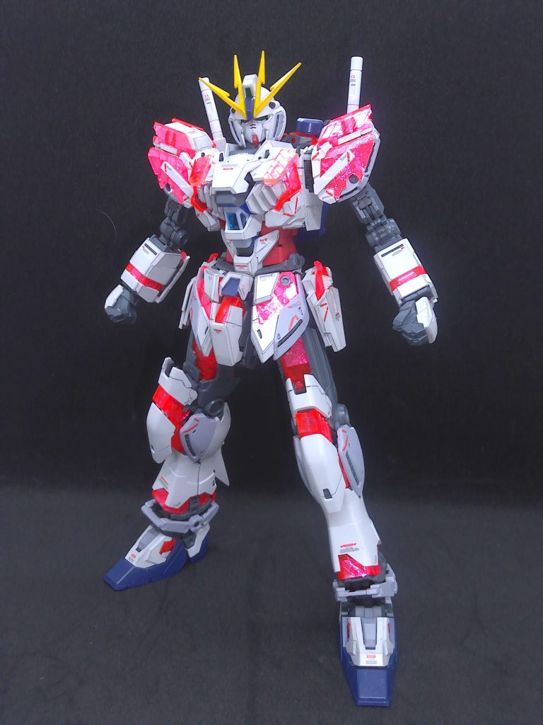 完成♪エッジ強調は金額的にも作業量的にもお手軽なのに効果が高い。クリアパーツの加工は作業量が地獄なのに効果は薄い。以上です。