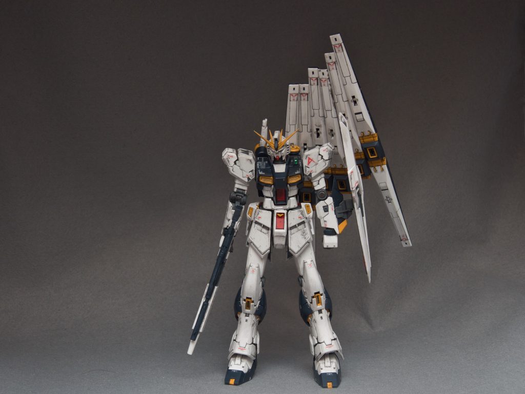 RG νガンダム 成形色簡単仕上げ