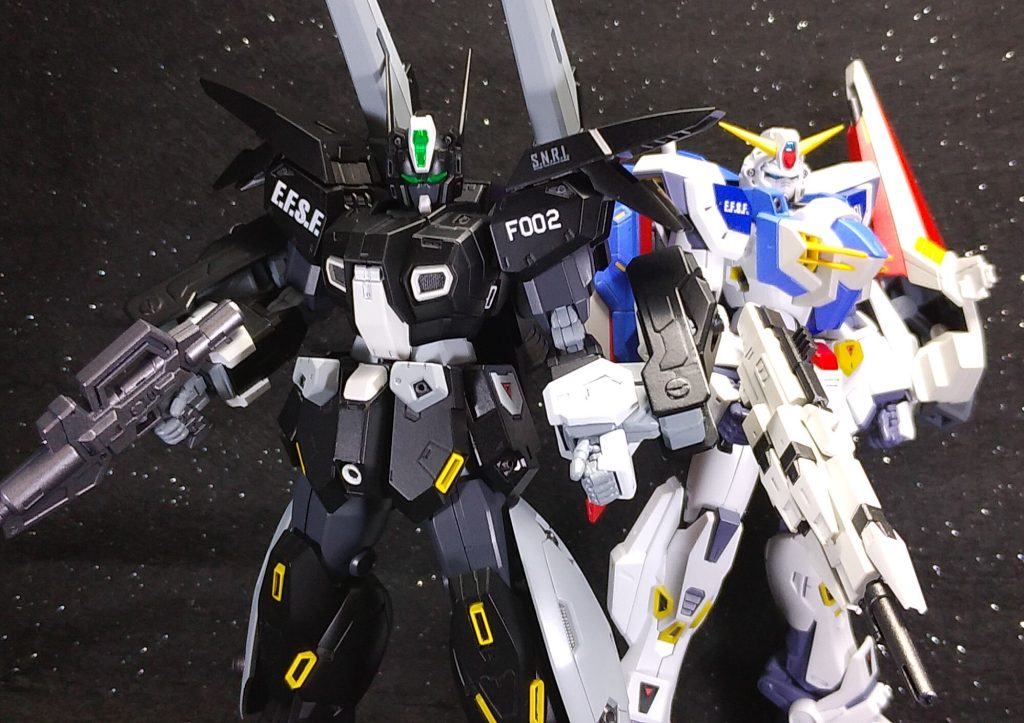 僚機のF90 3号機と共に