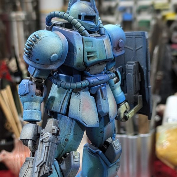 ブグを油絵具で塗りました。