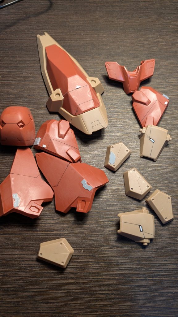 スジボリはほどほどに。