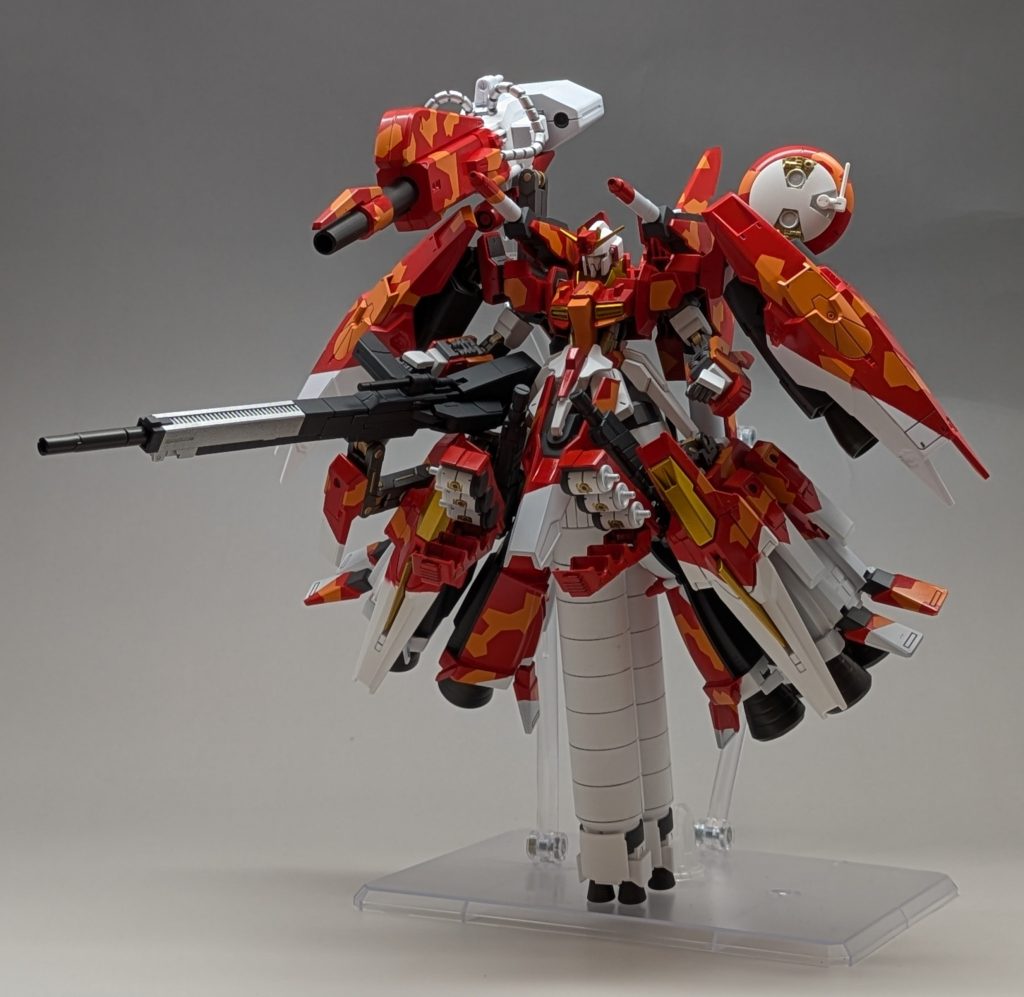 膝のファンネルコンテナ展開!