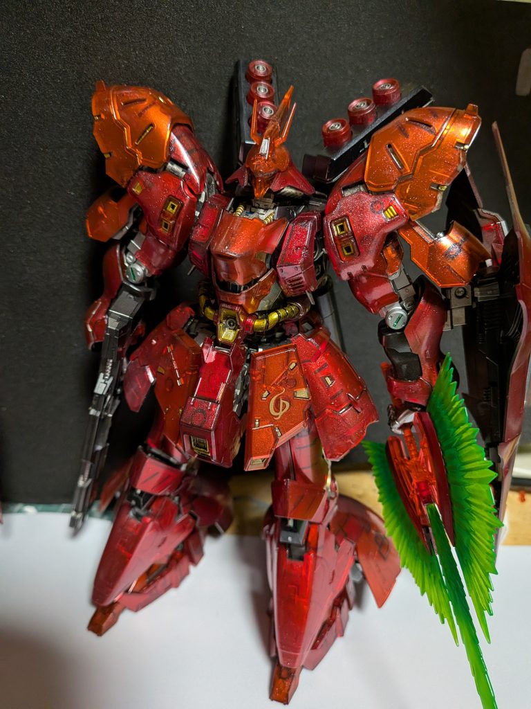 メカニカルコア風塗装RGサザビー