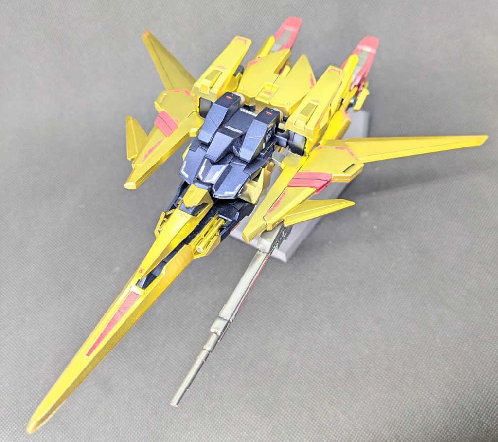 このキットは差し替え式ですが変形も可能です👍️ここからはウェーブライダー形態を少々😊