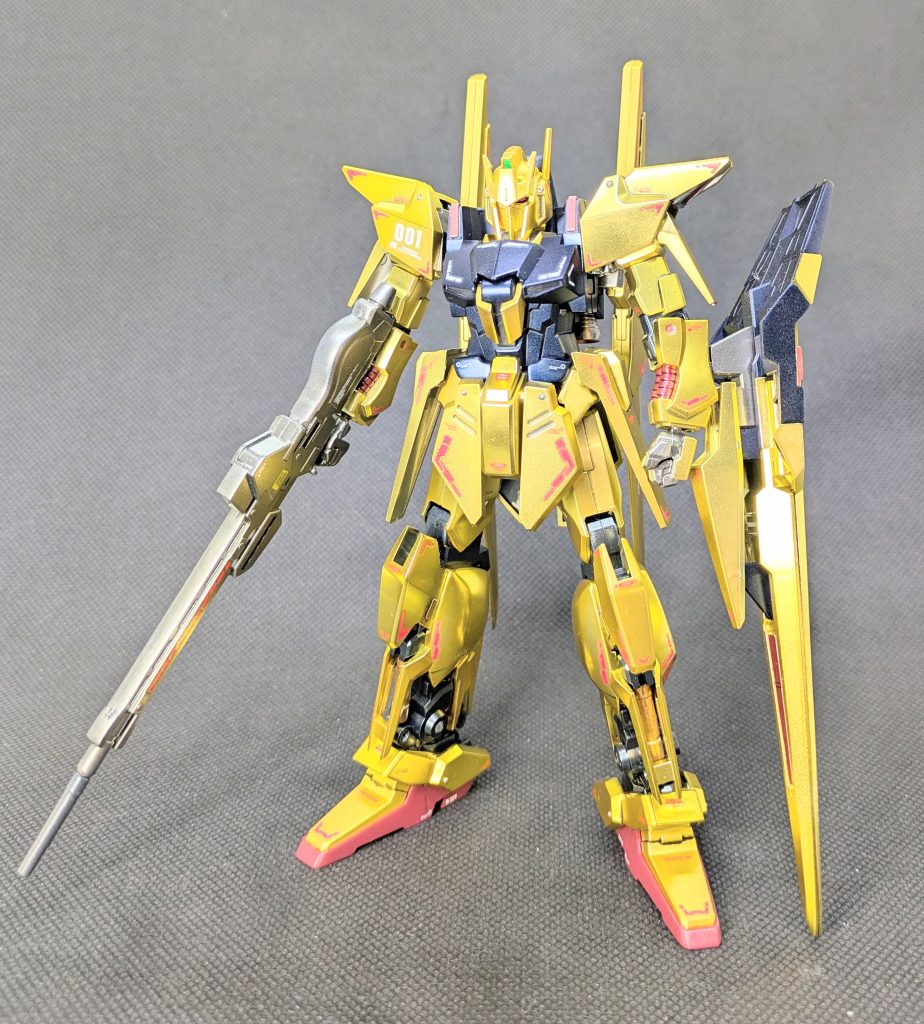 まずは全身ショット✨️ ゴールド部は 得意のクリアゴールドを吹きました👍️