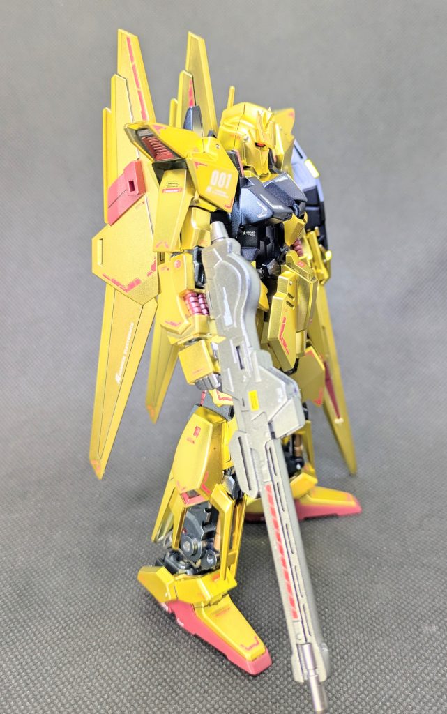 サイドショット①✨️ 内部フレーム、武装は いつものオリメタです👍️