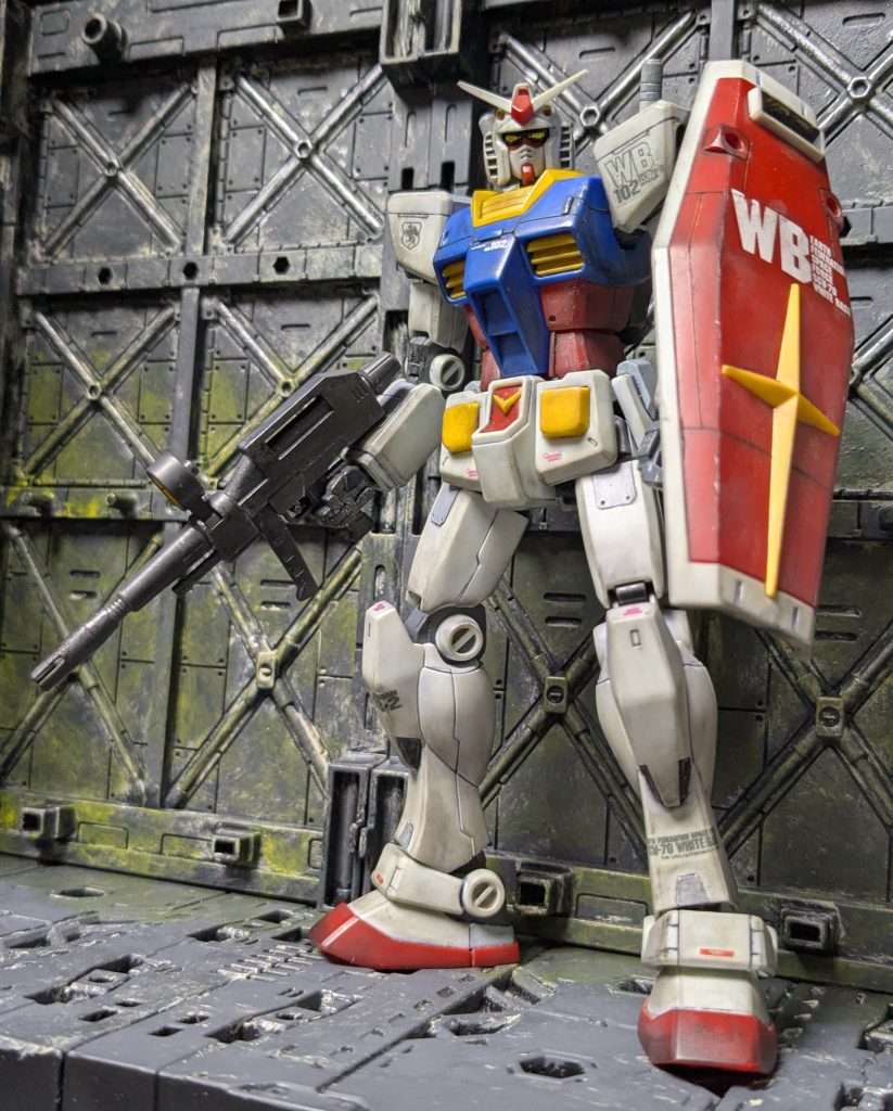 初心に返ってみたり。HGUC RX78-2ガンダム（REVIVE）