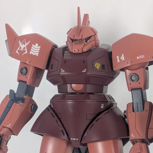 MG MS-07B-3 シャア専用グフカスタム｜takさんのガンプラ作品