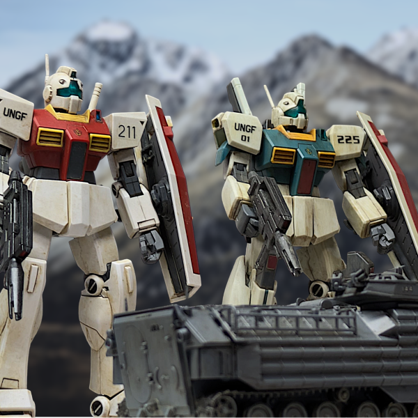 MG ジェスタ、陸戦型ジム　2体セット MG ジェスタ、陸戦型ジム 2体セット - メルカリ