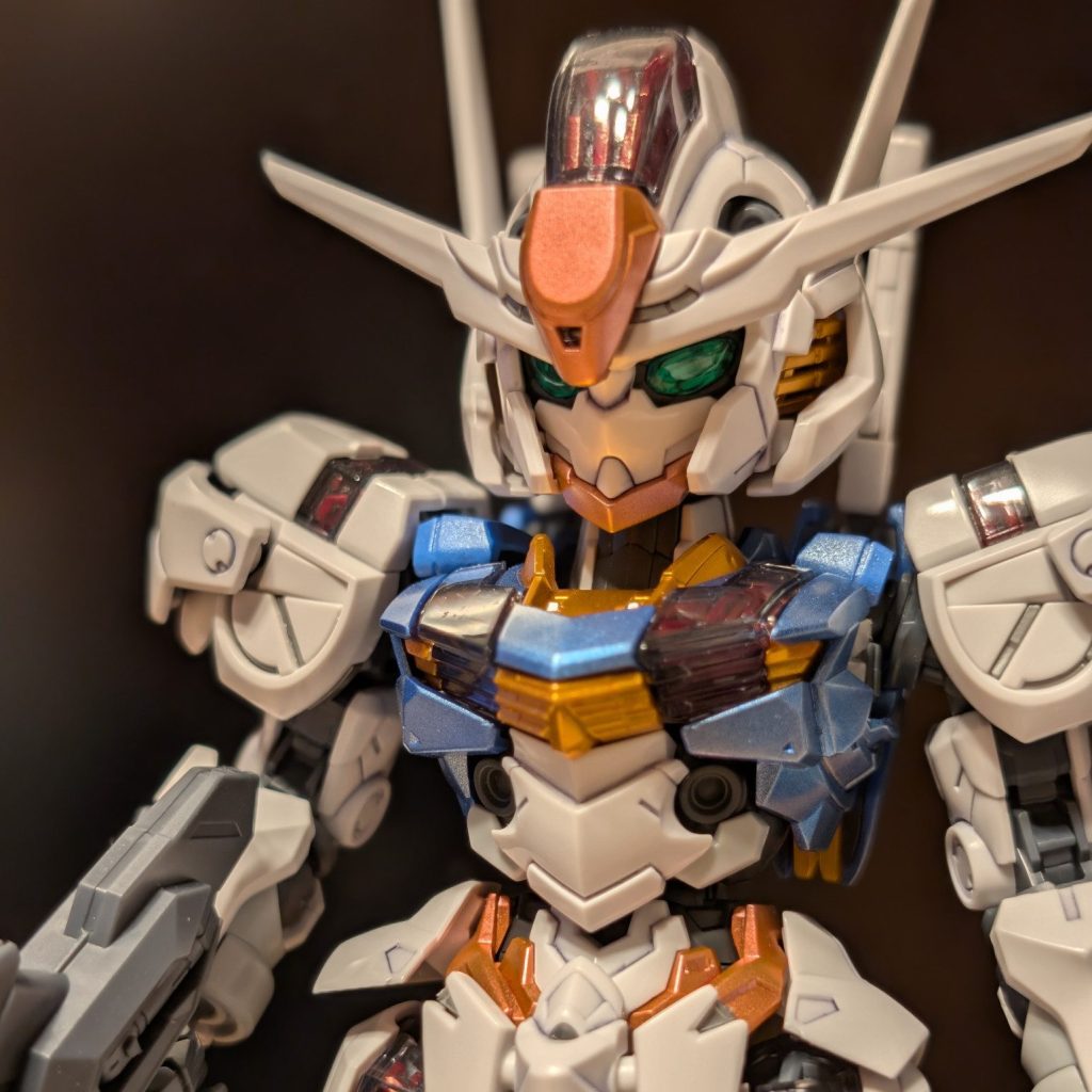 mgsd エアリアル　全塗装　完成品　塗り分け　mgsd ガンダムエアリアル MGSD ガンダムエアリアル 塗装済み完成品｜Yahoo!フリマ（旧