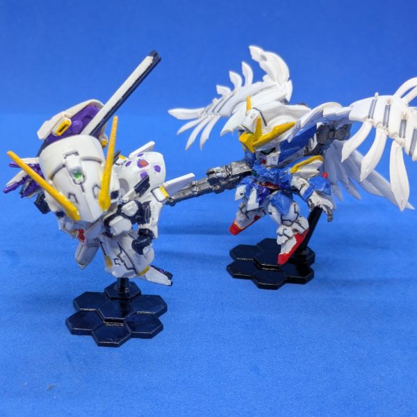 ガンダム スペリオルディファイン ウーンドウォートとウイングガンダムゼロ(EW)