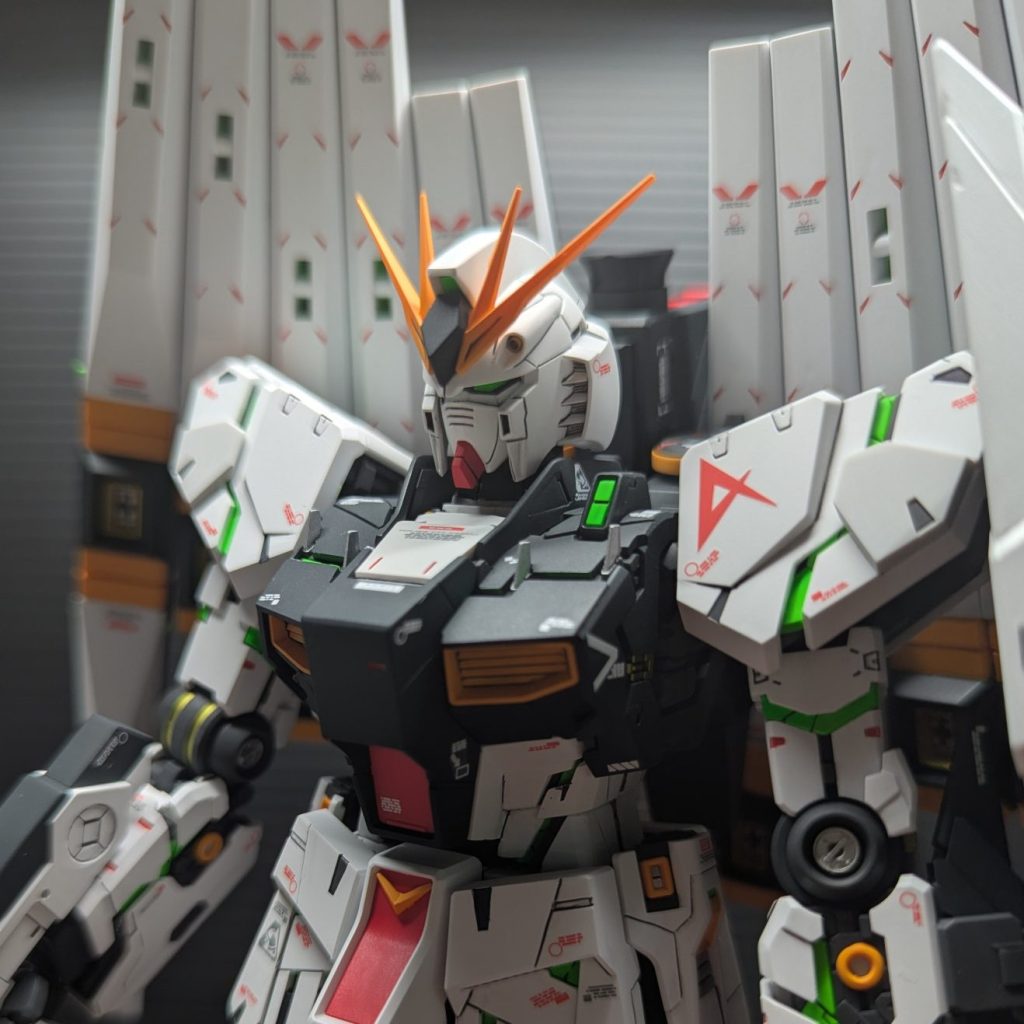 MG νガンダムVer.ka ダブルフィンファンネル装備｜とうふさんの