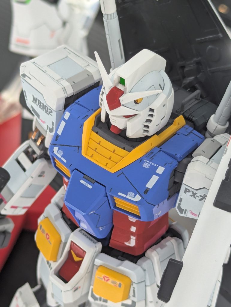 以上、MG ガンダム Ver.3.0でした。ご覧いただきありがとうございました!!