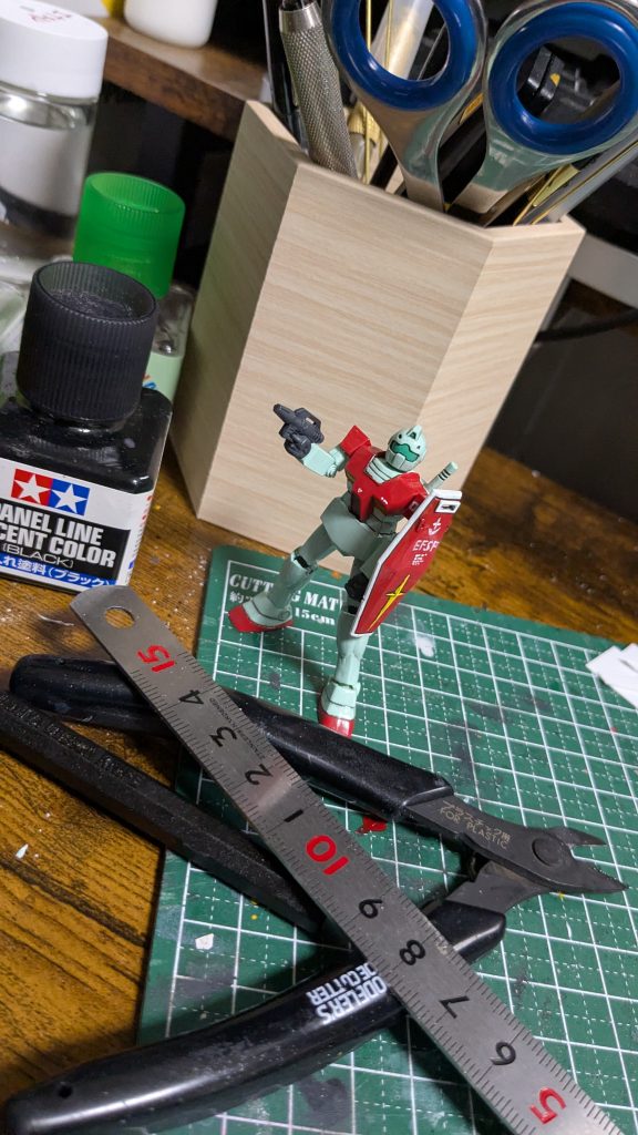 唐突にガンプラコレクションのジムさん