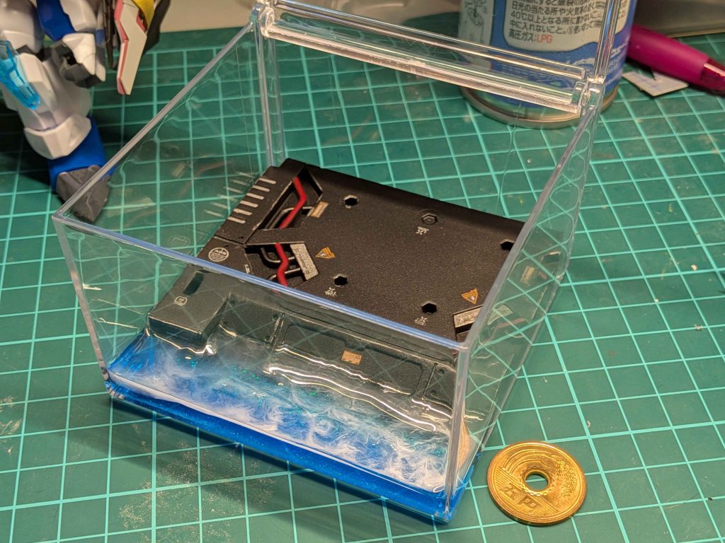 SDハイゴック＋プチジオラマ–2枚目/制作者：アシオミマサト