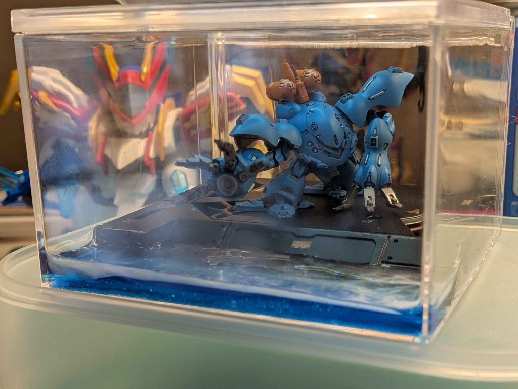 SDハイゴック＋プチジオラマ–4枚目/制作者：アシオミマサト