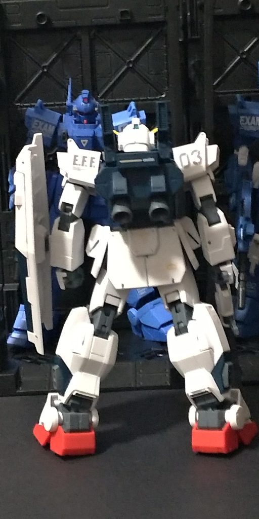 hgブルーディスティニー3号機EXAM　成形色仕上げ–5枚目/制作者：『天倍』　ヤー・ホイホイ　『罪プラ崩師』