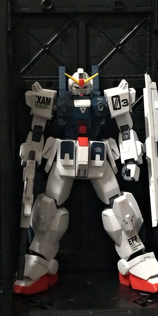 颯爽と右肩のEXAMのデカールが剥げてしまいました、お気に入りでしたので残念です。