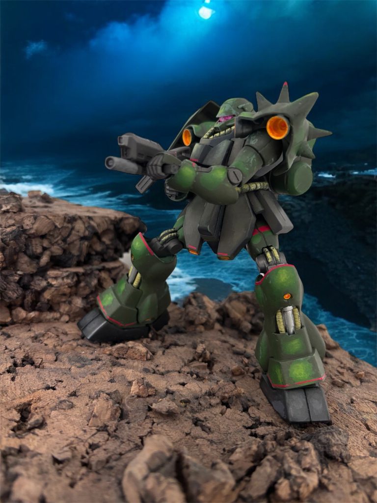 地上で戦うことってなかったですよね。近藤先生のMS戦記素敵です。