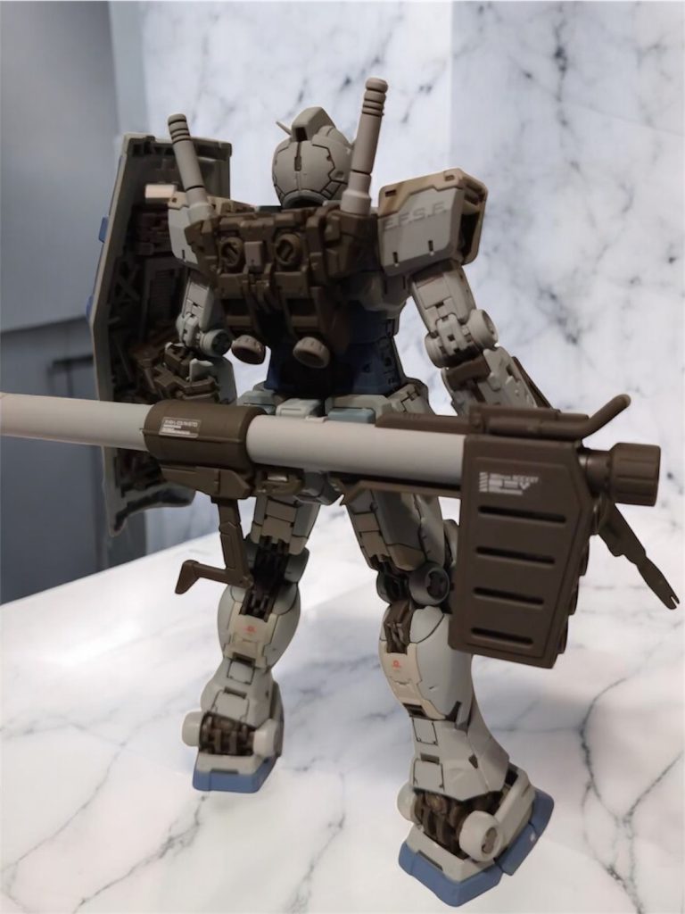 RG ガンダムVer2.0（G3風カラー）–3枚目/制作者：gunpla_storage