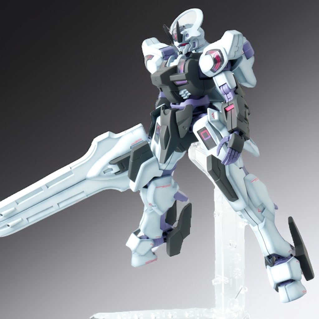 本体は無改造。いつもよりグラデーション濃いめで塗装してます。