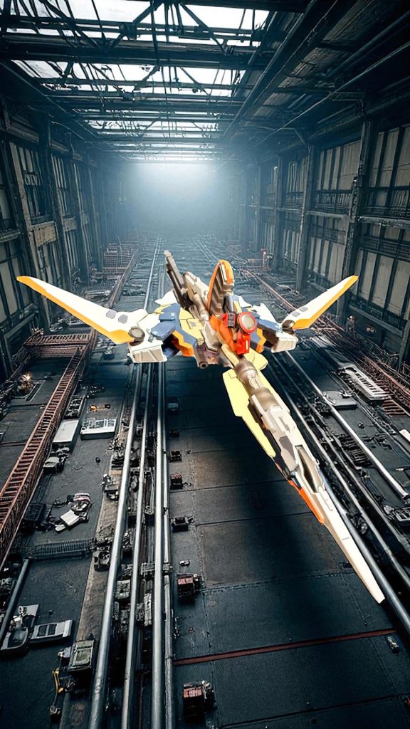 製造中のハイネ専用ゼウスシルエット