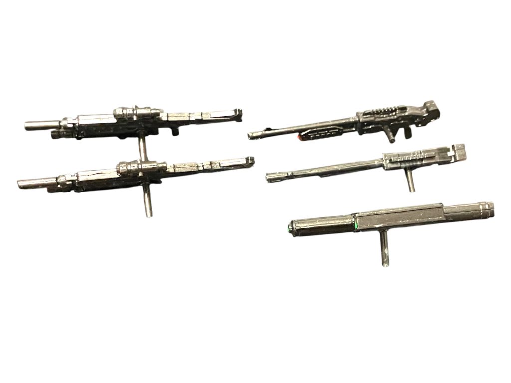 今回、ただのビームライフルじゃつまらない。30mmオプションライフル装備をミキシングで三種作成^_^