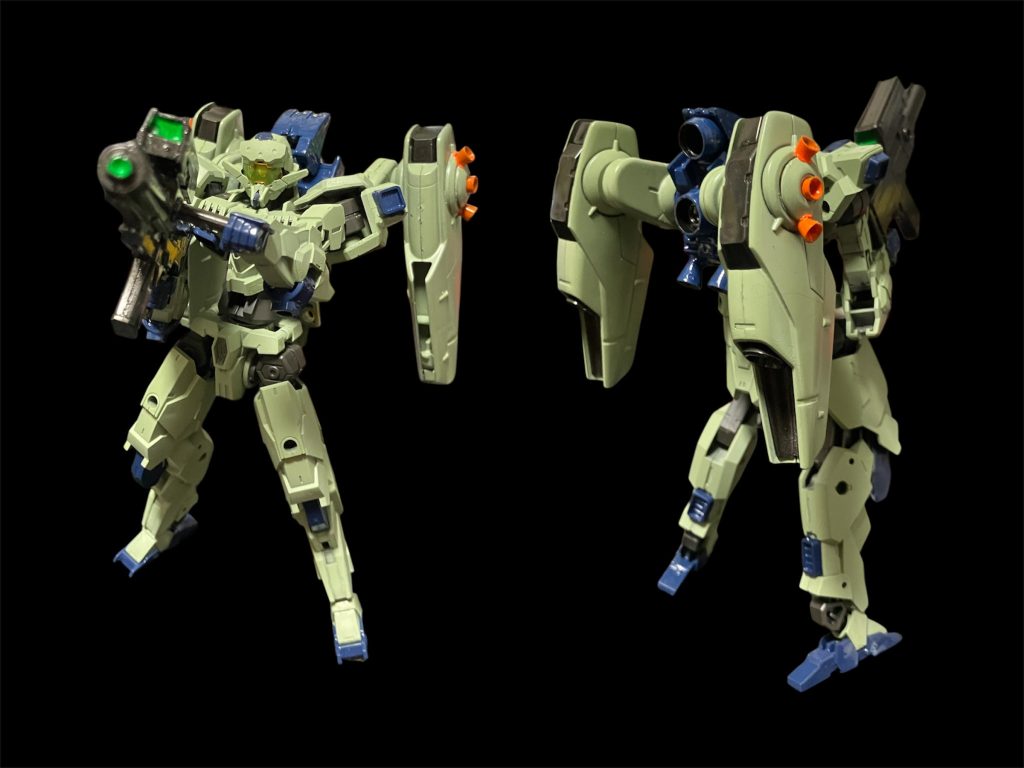 G-ブラスター^_^ツインテールユニットは、ミラソウル社製ブースターと30mmフルアーマーパーツのジャンクでミキシング^_^