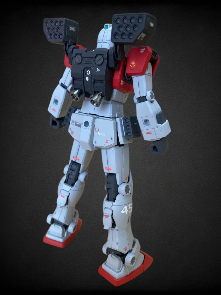 今回の改造（単なるパーツ変更）はバックパックをインターセプトカスタムのモノに。幅が少し広いだけですがなんとなくシンプルにしたかったので変更。