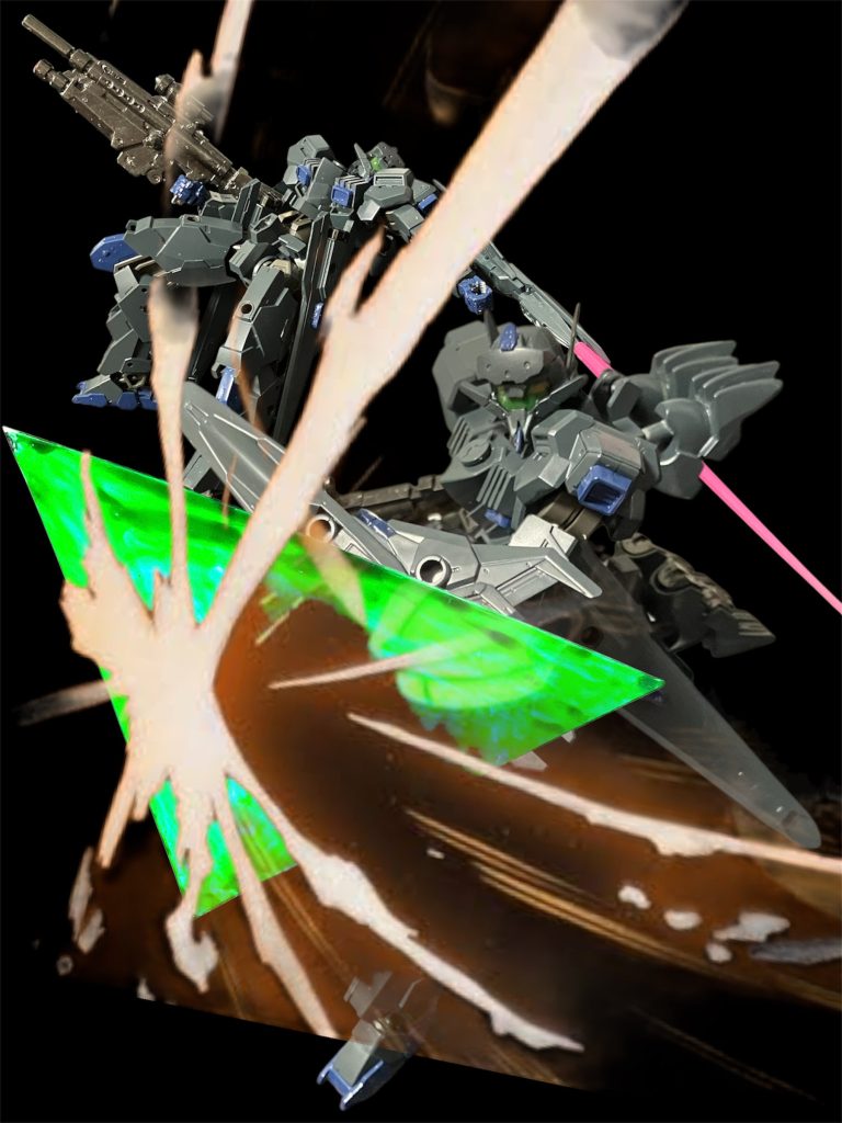 原典にのっとったメガビームシールドを元にした強化ビームシールド(ビームキャノン付き)^_^