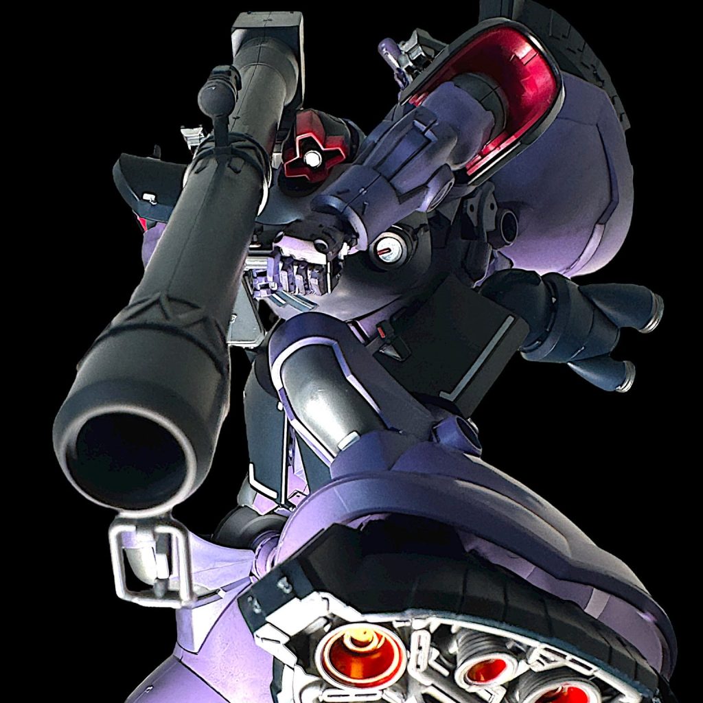 HG 1/144 リック・ドム ガイア機/オルテガ機(GQ)｜かるまさんの